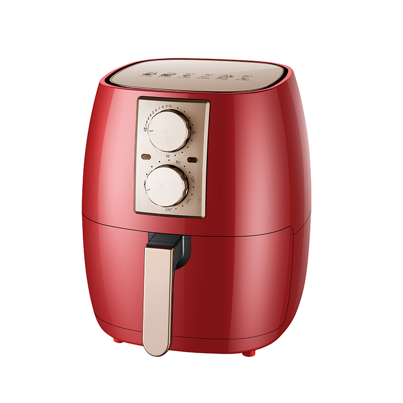 DH-208 New Arrival Non-stick 5 liter Värmebeständigt material Elektrisk Air Fryer