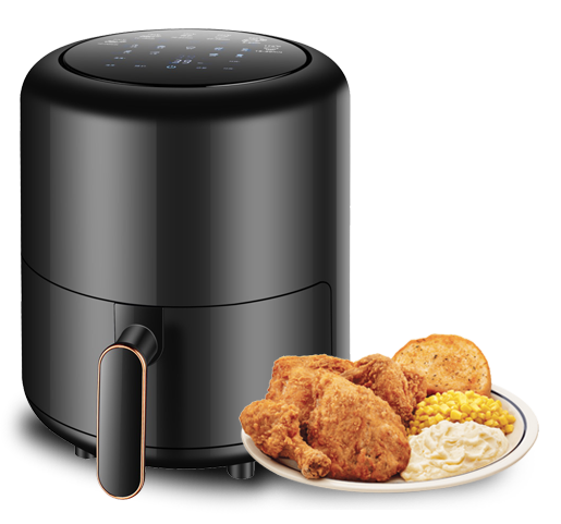 DH-708A LED PEKSKÄRM 9 FÖRINSTÄLLNINGAR AIR FRYER